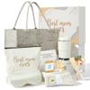 Farmansion Gifts for New Mom - 10 Pcs Postpartum Care Package with Diaper Caddy, First Time Mom Gifts, Expecting Mom to Be Gift, Baby Shower New Mom Gift Box view 1