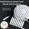 Shower Head Cleaning Brush Set, Multifunctional Small Nozzle Tool with Soft Bristle Paddle, for Unclogging Sink Faucet & Jet Spray Nozzle Holes (20 Pcs) view 2