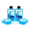 Compatible with Braun 3/5/7/9/CT Cleaning Systems, Razor Cleaning Solution Refill Kit, 300ml X2 & 170ml X2 for CCR2/CCR4, Deep Clean & Lubricate Blades view 1
