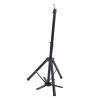 Omquot Adjustable Hairdressing Mannequin Tripod Sturdy Non-Slip Stand for Training Head Model Practical Storage Bag view 1