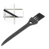Omquot Electric Shaver Cleaning Brush Compact Cleaner for Household Cleaning PP Handle Black view 3