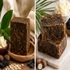 Florida Handmade African Black Soap, Natural Facial Cleanser for Acne, Oily Skin & Makeup Removal, Small Batch USA Made view 1
