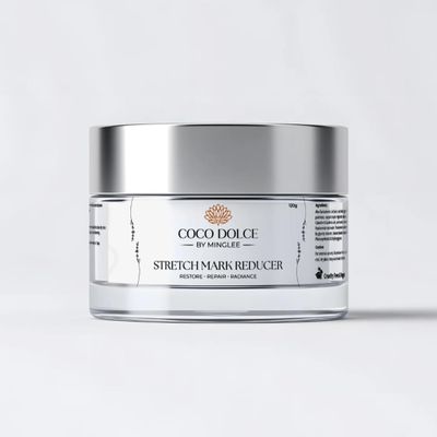 Coco Dolce Stretch Mark Reducer Cream, Restores and Repairs Skin, Deep Hydration, 120g