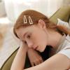 10 Pcs Double Grip Hair Clips, Sightor Metal Snap Hair Clips Hair Barrettes for Women Hair Making Salon Supplies Hair Accessories (Beige) view 3
