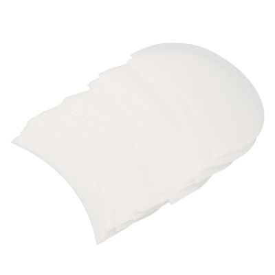 Qudinip Eyeshadow, Half Moon Shaped Adhesive Non Woven Pad to Prevent Makeup and Smudging, with Soft Skin Friendly Material, for Eye Makeup and Lip Applicati
