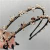 GFHSKRPL Vintage Pearl Hair Hoop With Thin Edge Chain, Sweet Female Clip, Wash Accessory view 3