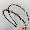 GFHSKRPL Vintage Pearl Hair Hoop With Thin Edge Chain, Sweet Female Clip, Wash Accessory view 4