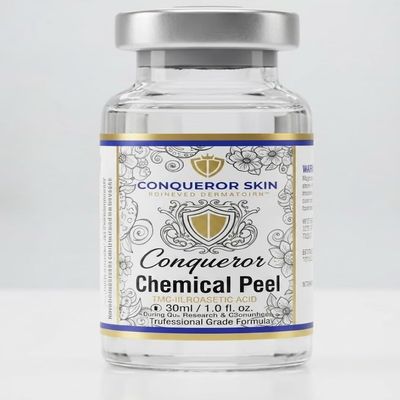 Azzy's Clear Skin Exfoliating Solution | Cosmetic Chemical Peel for Face (1oz/30ml) (10%)