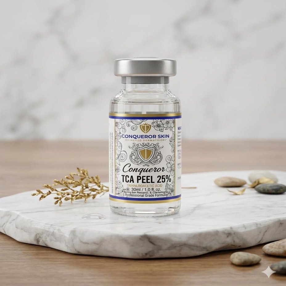 Azzy's Clear Skin Exfoliating Solution | Cosmetic Chemical Peel for Face (1oz/30ml) (25%)