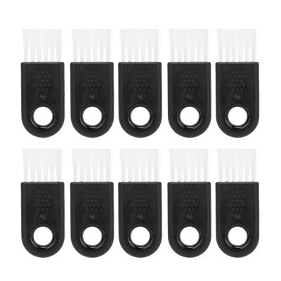 Omquot 10pcs Electric Shaver Cleaning Brush Set Soft Nylon Hair Scraper Removal Tool for Home Use