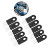 Omquot 10pcs Electric Shaver Cleaning Brush Set Soft Nylon Hair Scraper Removal Tool for Home Use view 4