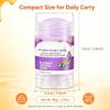 2 Pack Moisturising Balm Stick Set 40g/1.41oz Each, Orange Honey & Blueberry Lavender Aroma Twist Up Skin Care for Dry Rough, Hands Heels Elbows Knees, Travel Friendly Moisture view 4