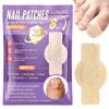 Nail Patches-Ingrown Toenail Relief Hydrogel Patches, Nail Repair for Thick Discolored Damaged Nails Overnight Renewal, 21 CountViolet view 1
