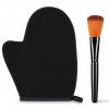 2 in 1 Tanning Mitt and Brush Applicator Kit, Self Tanner Mitt Tanning Mitts Self Tanner, Reversible Waterproof Glove and Face Body Brush for Streak-Free Application, Hands, Legs view 1