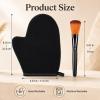 2 in 1 Tanning Mitt and Brush Applicator Kit, Self Tanner Mitt Tanning Mitts Self Tanner, Reversible Waterproof Glove and Face Body Brush for Streak-Free Application, Hands, Legs view 2