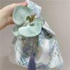 Flower Pendant New Chinese Style Woven Handbag Tassel Knot Wrist Bag Cheongsam Accessories view 2