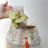 Flower Pendant New Chinese Style Woven Handbag Tassel Knot Wrist Bag Cheongsam Accessories view 4