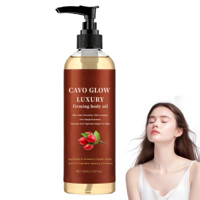 Cavo Glow Oil, Cavo Glow Body Oil, Cavo Glow Luxury Body Oil Firms Lift, After Shower Body Oil for Women, Hydrating Skin Care for Full Body That Plumps, Tightens and Firms Skin (1 Bottle)