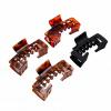 BRRNOO Hat Claw Clips 4-Piece Set Baseball Cap Clips for Women with Hollow Teeth Leopard Print for Thick Hair Long Hair Ponytail Bun (4pcs) view 4