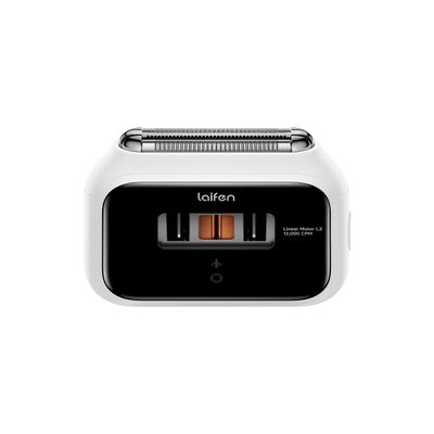Laifen P3 3-Blade Travel Electric Shaver for Men Face, Dry&Wet White Razor