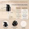 Eperlorit 10 Pack Black Replacement Foundation Pump view 2