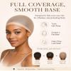 4 Pieces Real HD Wig Caps Breathable Ultra-thin Stretchy WigCap Beige Stocking for Wigs view 2