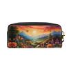 OIBNKCN Mysterious Wonderland Versatile Travel Makeup Bag - Double-Sided Print, Ultra-Soft PU Leather Cosmetic Organizer for Women, Mothers Day Gifts & Teacher Appreciation view 2
