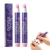 4-in-1 Cuticle Pusher Pen with Micro-Dosing Oil Ceramic Tip for Cuticle Maintenance & Nail Smoothing (2pcs, 3.5ml) view 1