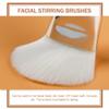 SEWCHICS 3pcs Facial Mask Brush Set with Soft Bristles and Silicone Applicators, Double-ended Cream Mask Applicators and Stirring Spoons for Skincare, Suitable for Home Spa and Beauty view 3