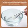 SEWCHICS 3pcs Facial Mask Brush Set with Soft Bristles and Silicone Applicators, Double-ended Cream Mask Applicators and Stirring Spoons for Skincare, Suitable for Home Spa and Beauty view 4