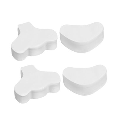 BAZEITFLOW Face Cleansing Cotton Pads and Nose Cleaning Strips 400 Pieces with T-zone Pore Cleansers for Blackhead Removal and Facial Deep Cleansing