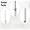 Heated Eyelash Curler, Rechargeable Electric Eyelash Curlers with 3 Temp Modes, Fast Preheating Lash Makeup Tool for Long Lasting Natural Lift, Gifts for Women, White view 2