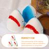 VINTORKY 3pcs Small Natural Bath Salt Spheres with Sea Salt and Essential Oils Shark Head Foaming Bath Salts for Relaxing view 4