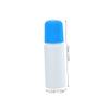 Sewroro 3pcs 30ml Plastic Liquid Applicator Bottles with Sponge Heads, Small Squeeze Bottles with Fine Tip for Hair Oil and Scalp Treatment, Refillable Dispenser Containers with Blue, view 2