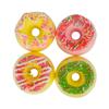 OATIPHO 4pcs Doughnut Shape Bath Salt Balls Set 100g Moisturizing Bath Soak for Teenagers Relaxation Style Color view 1