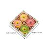OATIPHO 4pcs Doughnut Shape Bath Salt Balls Set 100g Moisturizing Bath Soak for Teenagers Relaxation Style Color view 2