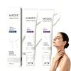 GENTERUN Collagen Fullerene Neck Cream with 5 Massage Rollers, Anti-Wrinkle Firming Lotion for Crepey Skin, Lifts & Tightens Neck Skin, Fast Absorbing Non-Greasy Formula, 2 Pieces view 1