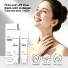 GENTERUN Collagen Fullerene Neck Cream with 5 Massage Rollers, Anti-Wrinkle Firming Lotion for Crepey Skin, Lifts & Tightens Neck Skin, Fast Absorbing Non-Greasy Formula, 2 Pieces view 4