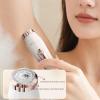 CUNZJIA Ladies Electric Hair Remover for Body Face and Delicate Areas with Interchangeable Heads IPX7 Waterproof USB C Rechargea view 4