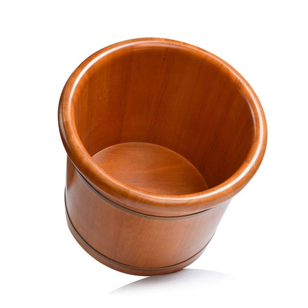 Relax Pedicure Foot Bath,Sauna Wooden Bucket,Foot and Leg Spa for adults,Foot Massage Spa for Home Foot Spa Household Wash Ba