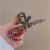 Chic Rhinestone Bunny Rabbit Large Grab Clip Back of Hair Clip Hair Volume Shark Clip view 4