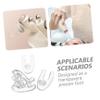 COLLBATH 4pcs Beauty Gun Presser Clamp Stabilizer Fixing Clip for Home Use Serum Injection Device Accessories view 3