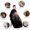 Cartoon Shrimp Haircut Barber Cape for Hair Cutting Apron for Men Women with Adjustable Snap view 3