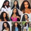 Deep Wave Human Hair Bundles #1B Natural Black 14 16 18 Inch 3 Bundles Human Hair Deep Wave Wet and Wavy Trippy Hair Extensions Double Weft for Woman view 2
