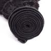 Deep Wave Human Hair Bundles #1B Natural Black 14 16 18 Inch 3 Bundles Human Hair Deep Wave Wet and Wavy Trippy Hair Extensions Double Weft for Woman view 4