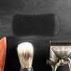 MAGICLULU Silicone Double-Sided Beard and Body Scrubber Brush Large Square Black Soft Skin Cleansing Bath Brush for Men Facial Exfoliator and Back Scrubber view 4