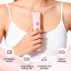 2-in-1 Bikini Trimmer for Women, Bikini Shaver with Dual Heads, Electric Trimmer Rechargeable Cordless Electric Razors for Face Chin Pubic Legs with LCD Display (Purple) view 4