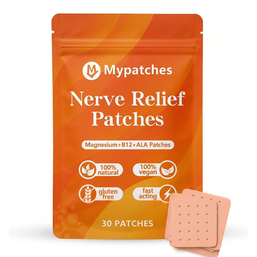 Mypatches My Patches Nerve Patch, Nerve Relief Patches, Natural Ingredients for Daily Comfort, 30 Patch (1)