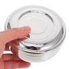 Adorainbow Stainless Steel Shaving Bowl with Lid for Men, Compact and Effortless Foam Handling, Elegant Design, for Home or Salon Use view 3