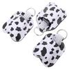 HAKIDZEL 3pcs Portable 30ml Hand Washing Gel Bottles with Cow Pattern Keychain Pendant, Leather and Alloy Material, for Indoor and Outdoor Use with Family and Friends view 1